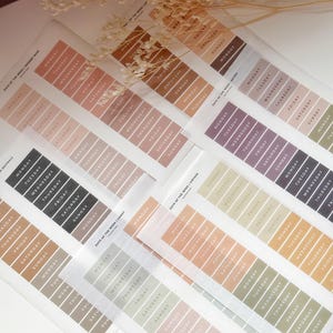 Dagen van de Week-stickers | Functionele plannerstickers groot vel | Weekdagen | Doorzichtige stickers | Eenvoudige minimalistische stickers | VK-verkoper: