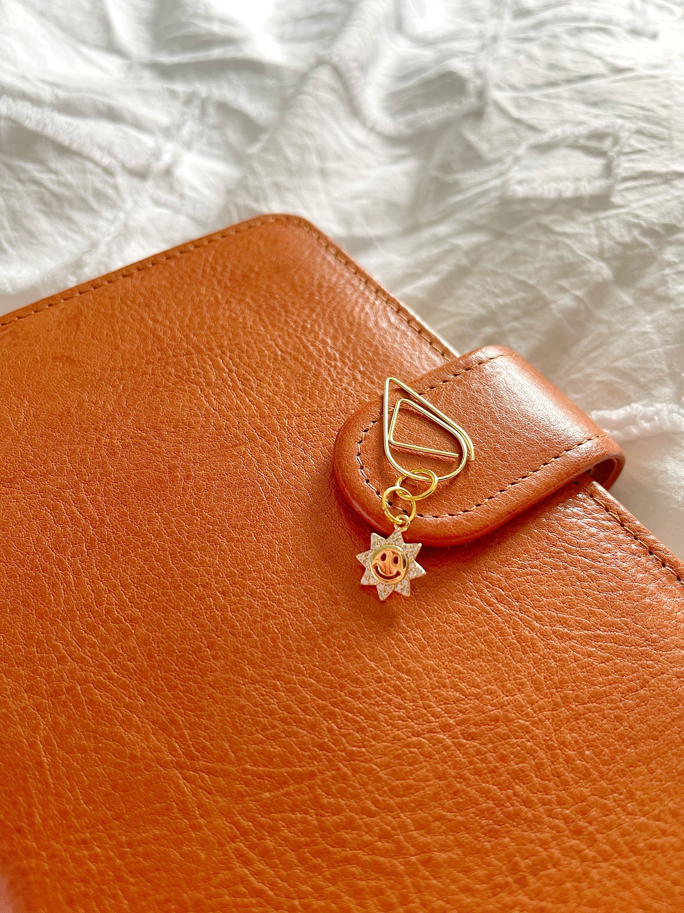 Planner Charms Luxe Planner Accessories 18K Gold Plated Etsy