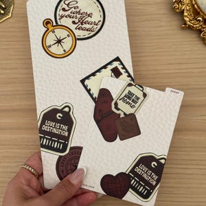 Pencil Board Dashboard Tab Insert for Standard and Passport Size Traveler's Notebook | Travel Patches | For Journals and Planners | Today