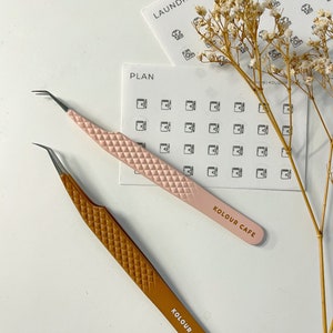 Pinças para Adesivos | Pinças para Artesanato | Stalogy Hobonichi Weeks A5 A6 B6 Personal Classic HP Pocket | Reino Unido