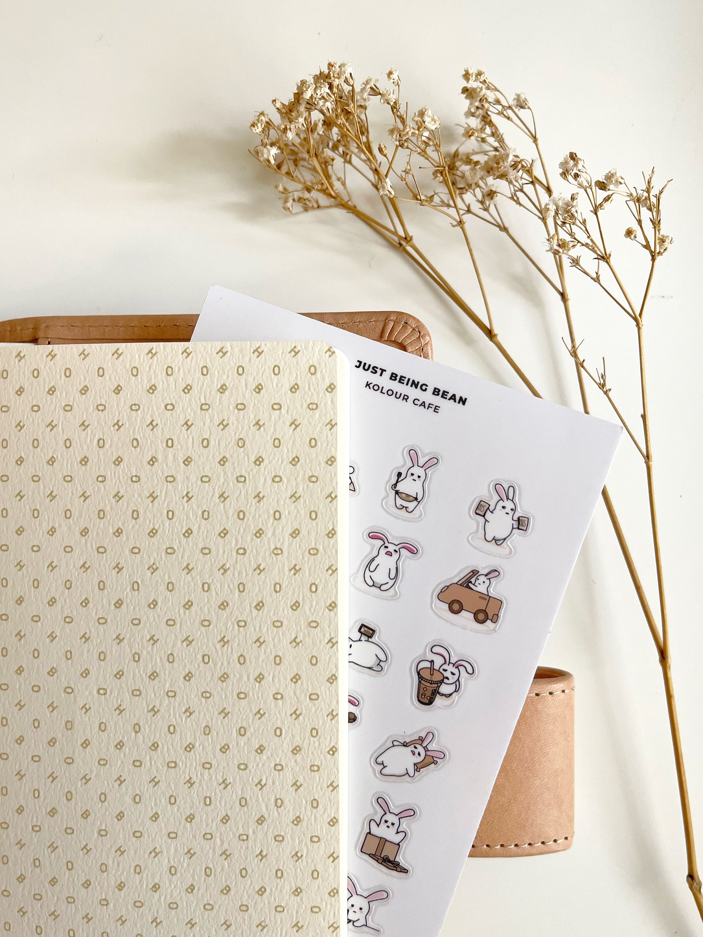 Bean Plot Sticker Bean Character Sticker Sampler Sheets | Set 01 02 03 | Cute Character ...