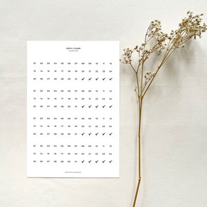 Kalenderstickers | Functionele plannerstickers groot vel | Gestippelde kalenderdagen | Doorzichtige stickers | Eenvoudige minimalistische stickers | VK-verkoper: