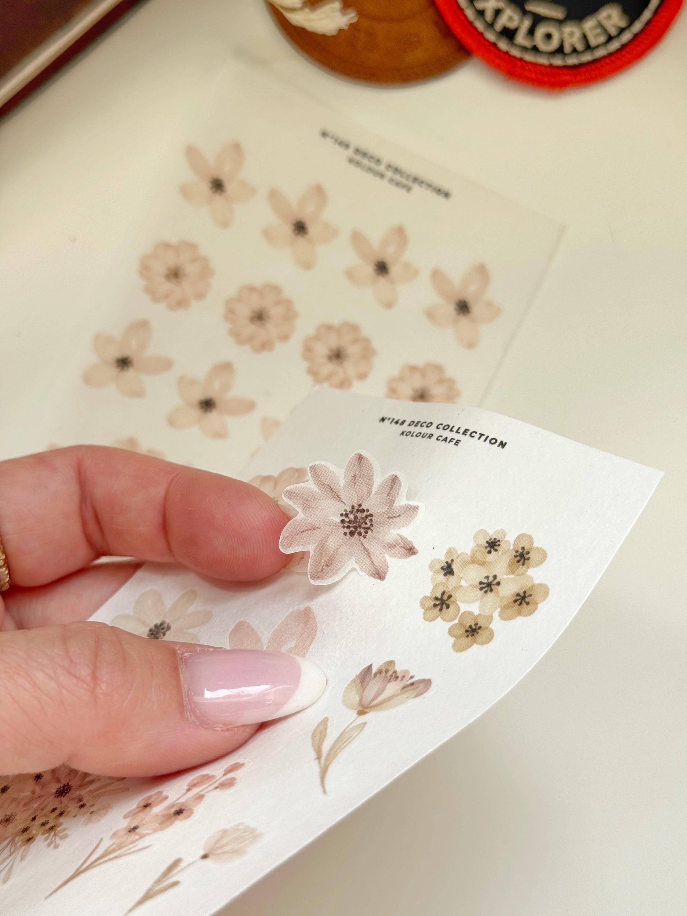 Planner Stickers | Floral Watercolor Stickers | FTA 148 149 L Simple ...