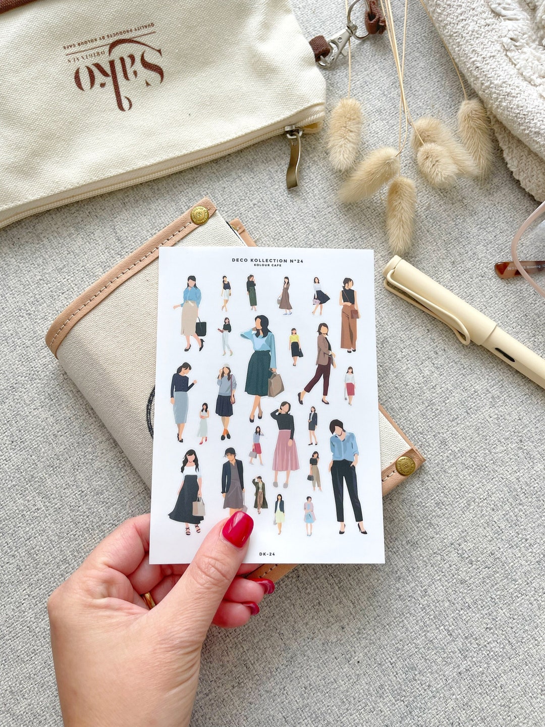 Fashion Aesthetics Series Sticker Pack 20Pcs