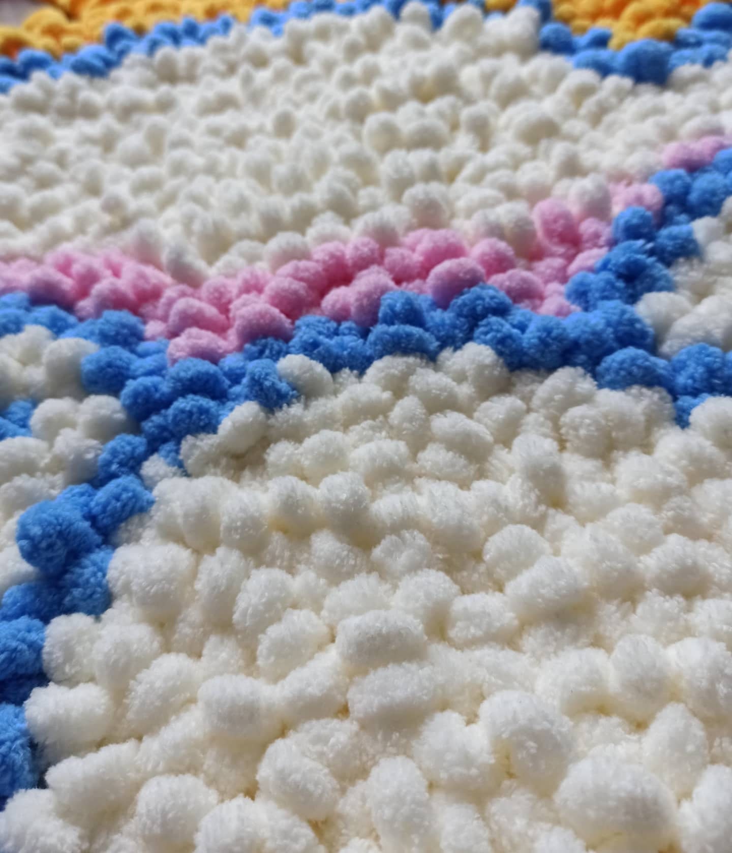 Soft fluffy handmade matEggshaped mat Cozy foot mat Alize Etsy