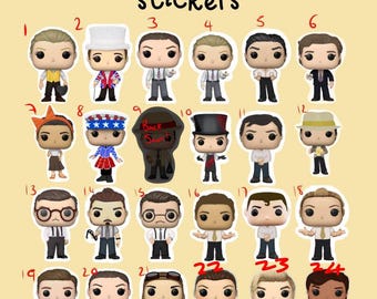 Operation Mincemeat custom funko vinyl stickers