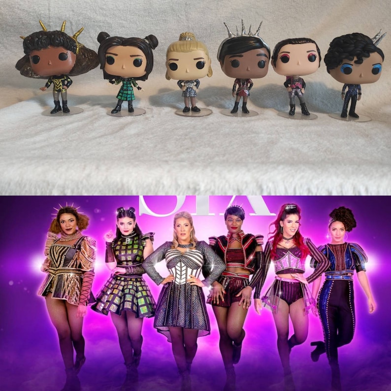Six the Musical Custom Funko Pop Vinyl | Etsy