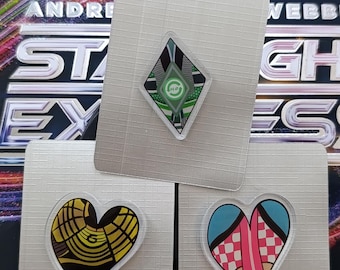 starlight express dinah greaseball hydra pin badges