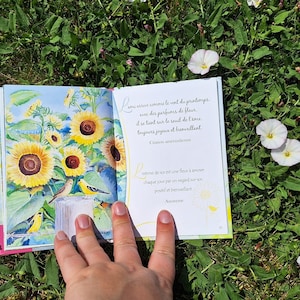 Bellissima raccolta di libri di citazioni e poesie con illustrazioni a colori, forniture per diari per scrapbooking, diario spazzatura