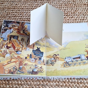 Álbum de fotos desplegable de conejos para fotos de niños o bebés, cuaderno hecho a mano para scrapbooking de vacaciones