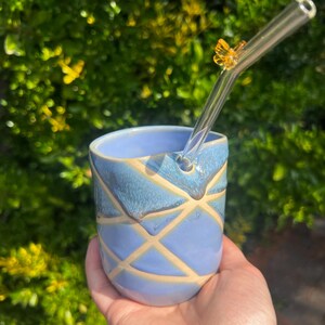 Handgefertigter Keramikbecher mit einzigartiger Glasur Rustikaler Kaffeebecher für Tee, Kaffee Boho-Küchendekor, Geschenkidee |ArtistPauline