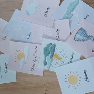Weather Flashcards