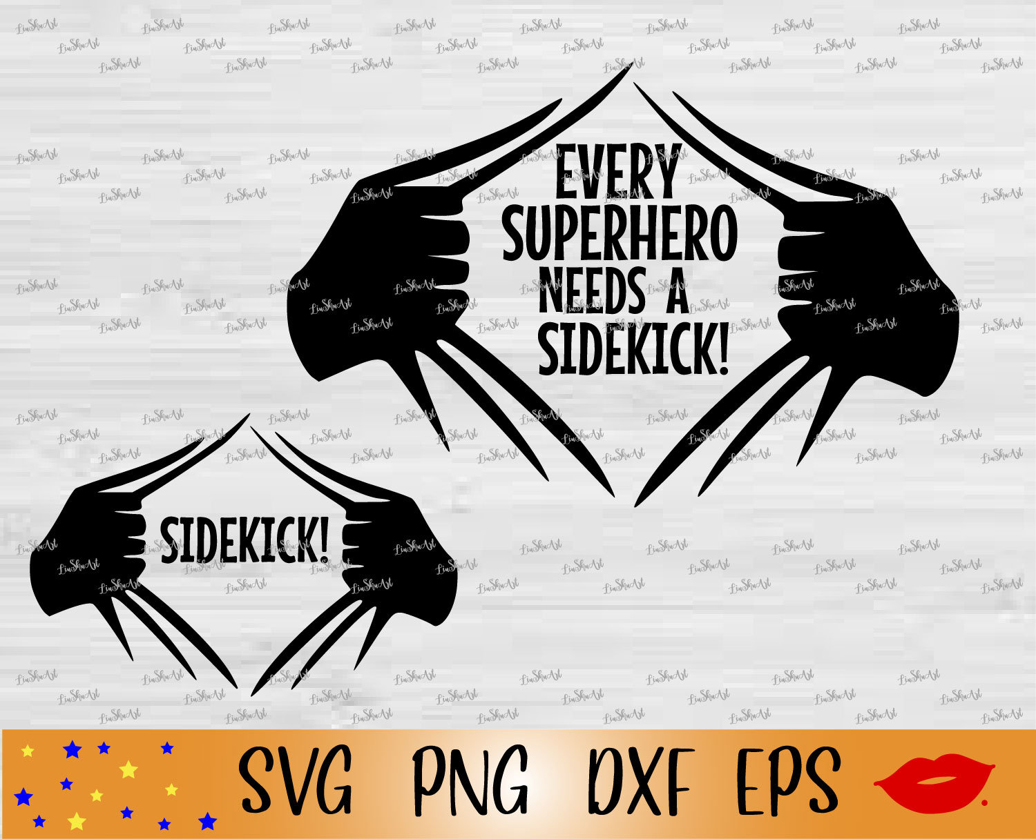 Every Superhero Needs a Sidekick Svg-sidekick PNG - Etsy