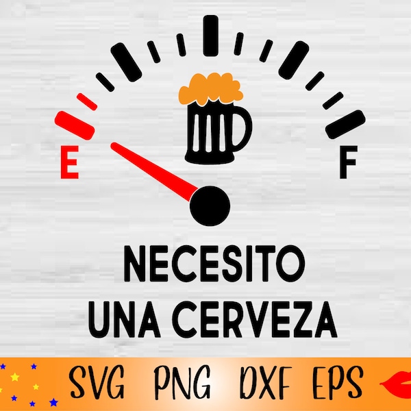 Necesito una cerveza SVG-I Need Beer PNG-beer svg-funny Drinking shirt sign-digital design for Cricut-Files for Silhouette Cameo-vector