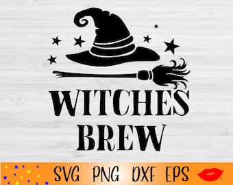 Witches brew Svg-Witches brew for tumblel labels PNG-Halloween Label DIY Svg-Digital download-Cricut-Files for Silhouette Cameo