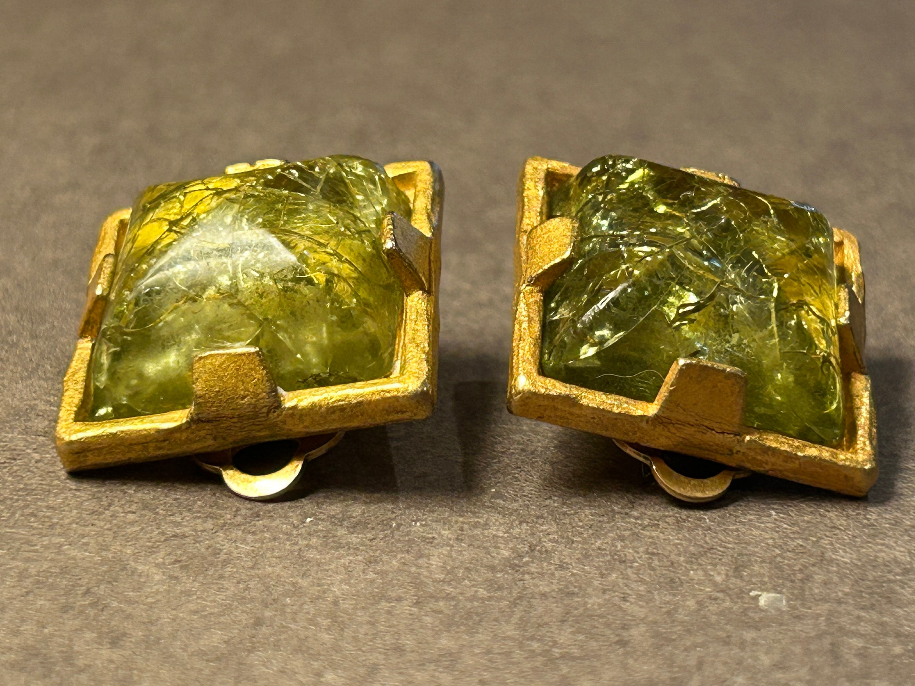 Boucles D'oreilles Clips DOLCE VITA Argentées - Occasion Très Bon état - Style Fantaisie