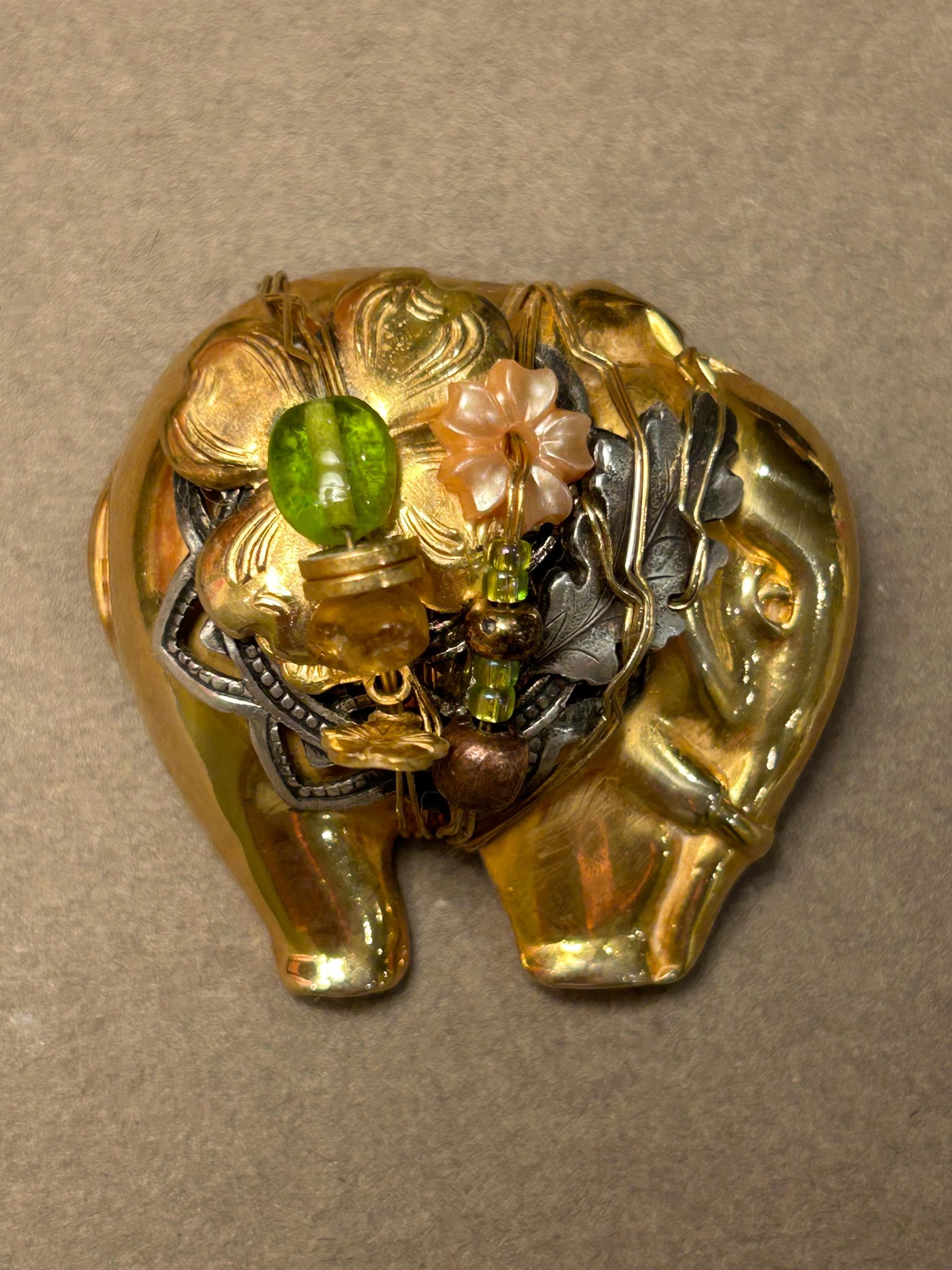 Broche Ou Pendentif Vintage St Tropez Gas - Croix émaillée 8,5x6,3 Cm - Très Bon état