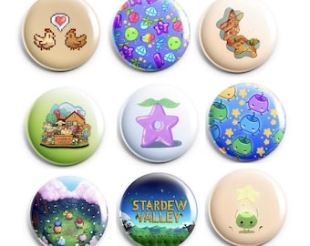 Stardew Valley 1&quot; Button OR Magnet