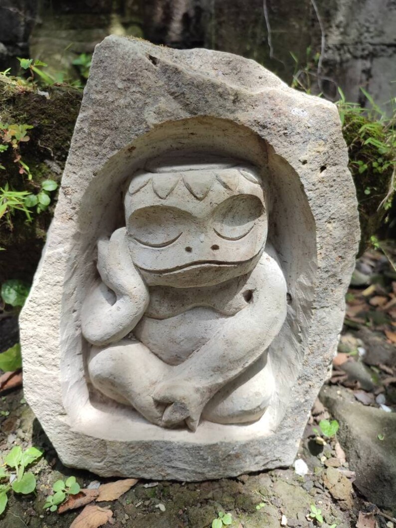Japanese Kappa Statue Etsy