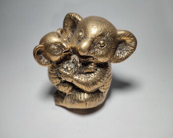 Escultura Bronce Koala