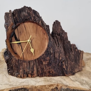 Wooden clock