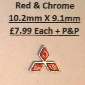 Custom RC Car Badge Toyota Needs Sanding & Painting 14.8mm x 10.1mm