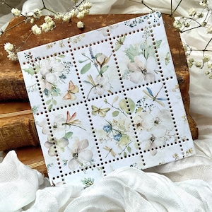 Katoenen bloemen • Kunststempels • Dagboek-/plannerstempels