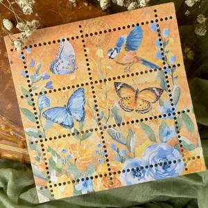 Blue Wings • Kunststempels • Dagboek-/plannerstempels