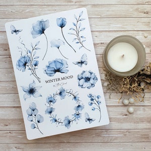 Winterstemming • Dagboekstickervel • Plannerstickers