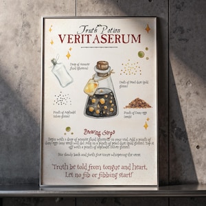 Potions Play | Potions Posters | Printable Potions | Magical Potions and Spells | Mud Kitchen Potions | Mud Kitchen Play | Magic Play