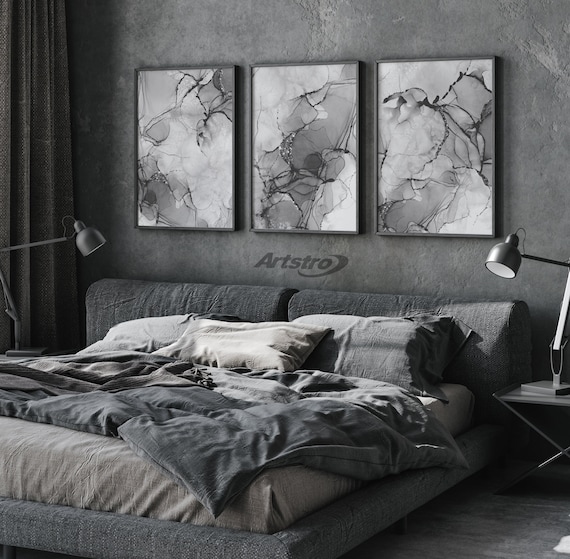 Black wall decor sale bedroom