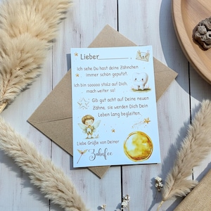 Mail from the Tooth Fairy, personalized letter, coin, token, boy, girl, wobbly tooth, gold token, certificate, gap in teeth, coin, milk teeth, gift image 8