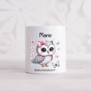 Personalisierte Kinder Spardose mit Namen Geschenk Taufe Taufgeschenk Baby Geburt Geldgeschenk Sparbüchse Geburtstags Geschenk Keramik
