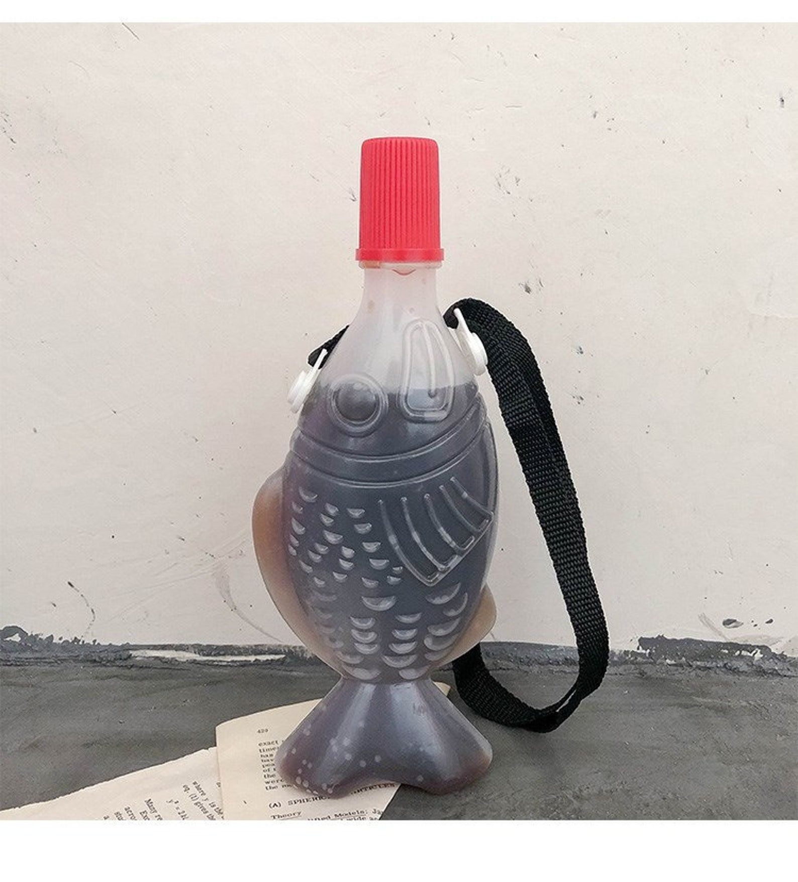 Novelty Japan Kawaii Jumbo Fish Soy Sauce Drink Bottle / Bag / Etsy