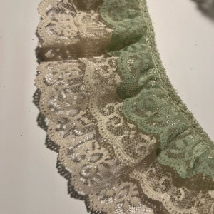 Vintage ruffled Lace 3 Layer 5Yards image 2