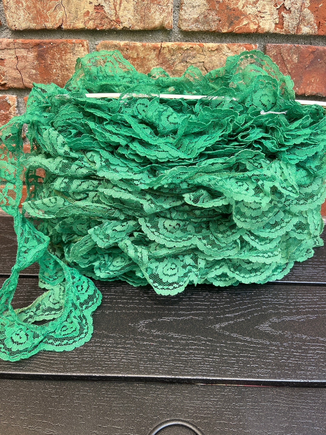 Lace Ruffels Vintage Ruffled Lace - Etsy