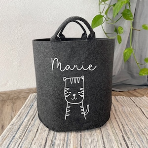 Personalisierter Filzkorb PETS