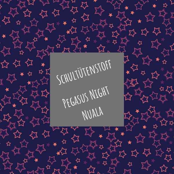 Schultütenstoff - Step by Step Pegasus Night Nuala oder Geschenke zur Einschulung