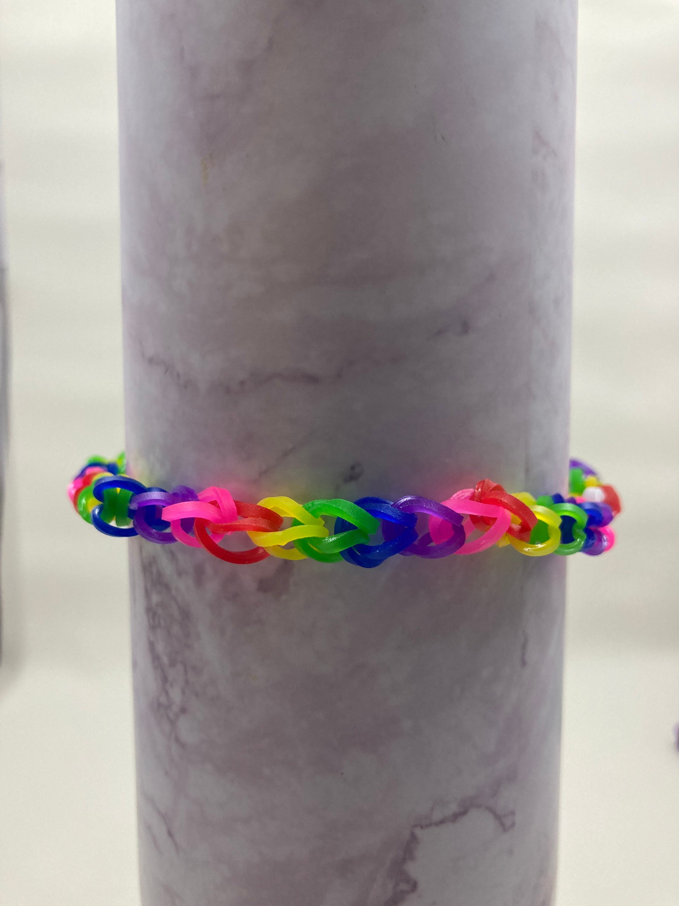Rainbow loom choker Clearance