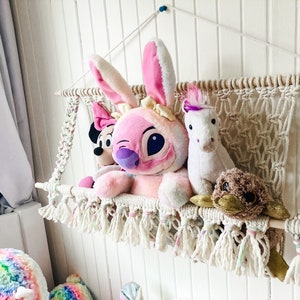 Handmade Childrens wall mounted stuffed animal storage,  #large #stuffed  #animal #storage #lar…