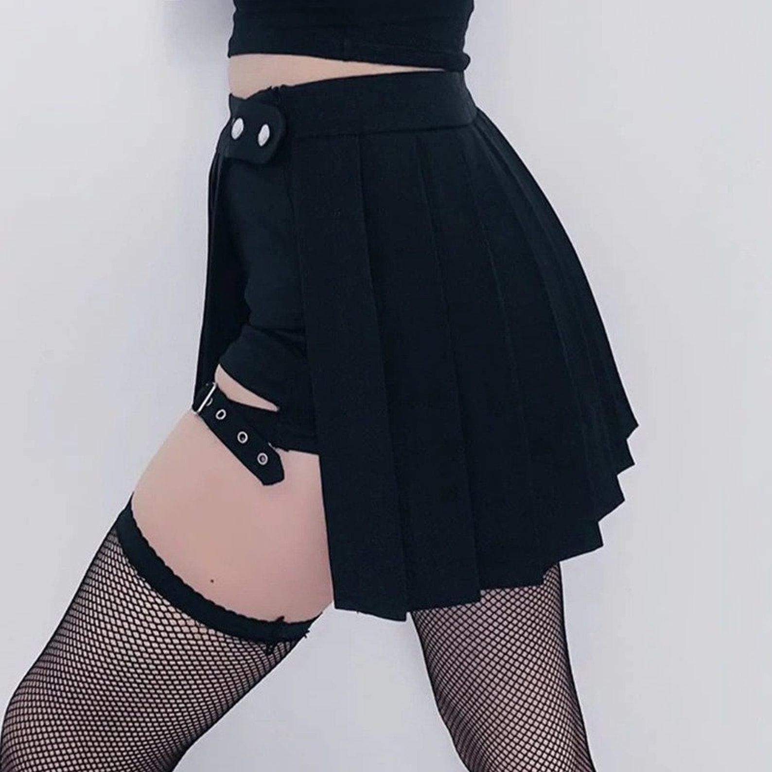 pink alt skirts
