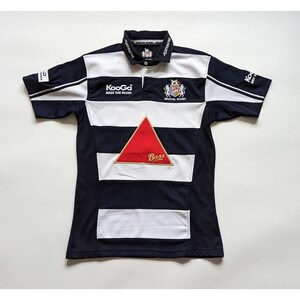 KooGa Bristol Rugby Bass 2005 2006 Embroidered Short Sleeve Polo Shirt Jersey S