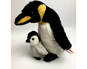 Melissa & Doug 11 Plüsch-Kaiserpinguin und Baby-Prinzessin Stofftiere