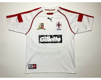 Puma British Isles England Rugby League Gillette Shirt Jersey Size L