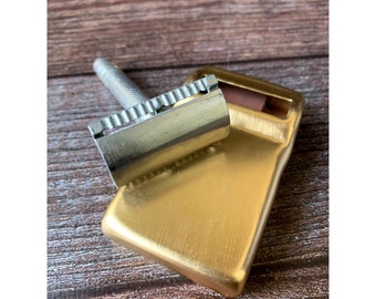 Old Vintage Razor Russian Safety Razor Ussr Original Rare Razor Box 1980s