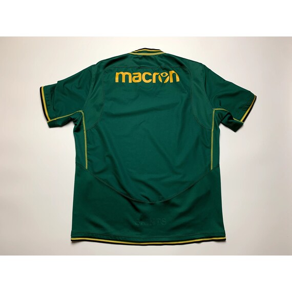 Northampton Saints Macron Rugby Shirt Size 4XL Je… - image 10