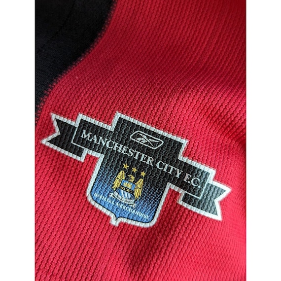 Reebok Manchester City Football Away Shirt 2003-2… - image 9