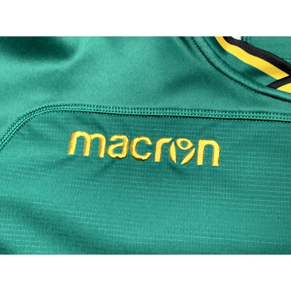 Northampton Saints Macron Rugby Shirt Size 4XL Je… - image 5