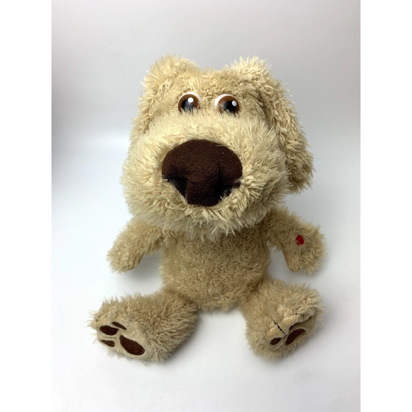 25CM Talking Ben Plush Toy Cartoon Dog Dolls Stuffed Soft Toy