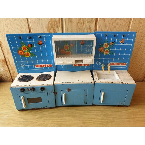 Tin Toy Kitchen - Etsy